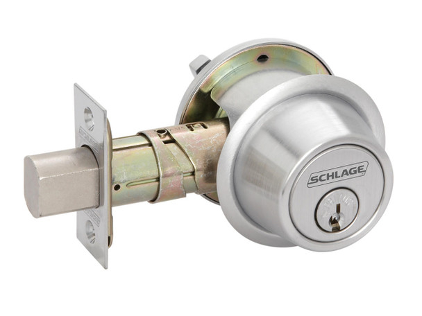 美国SCHLAGE 公司进口供应2 级单缸指旋锁舌锁 B560P 626