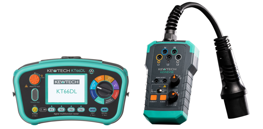 英国KEWTECH KT66EV 多功能测试仪和 EV 适配器套件