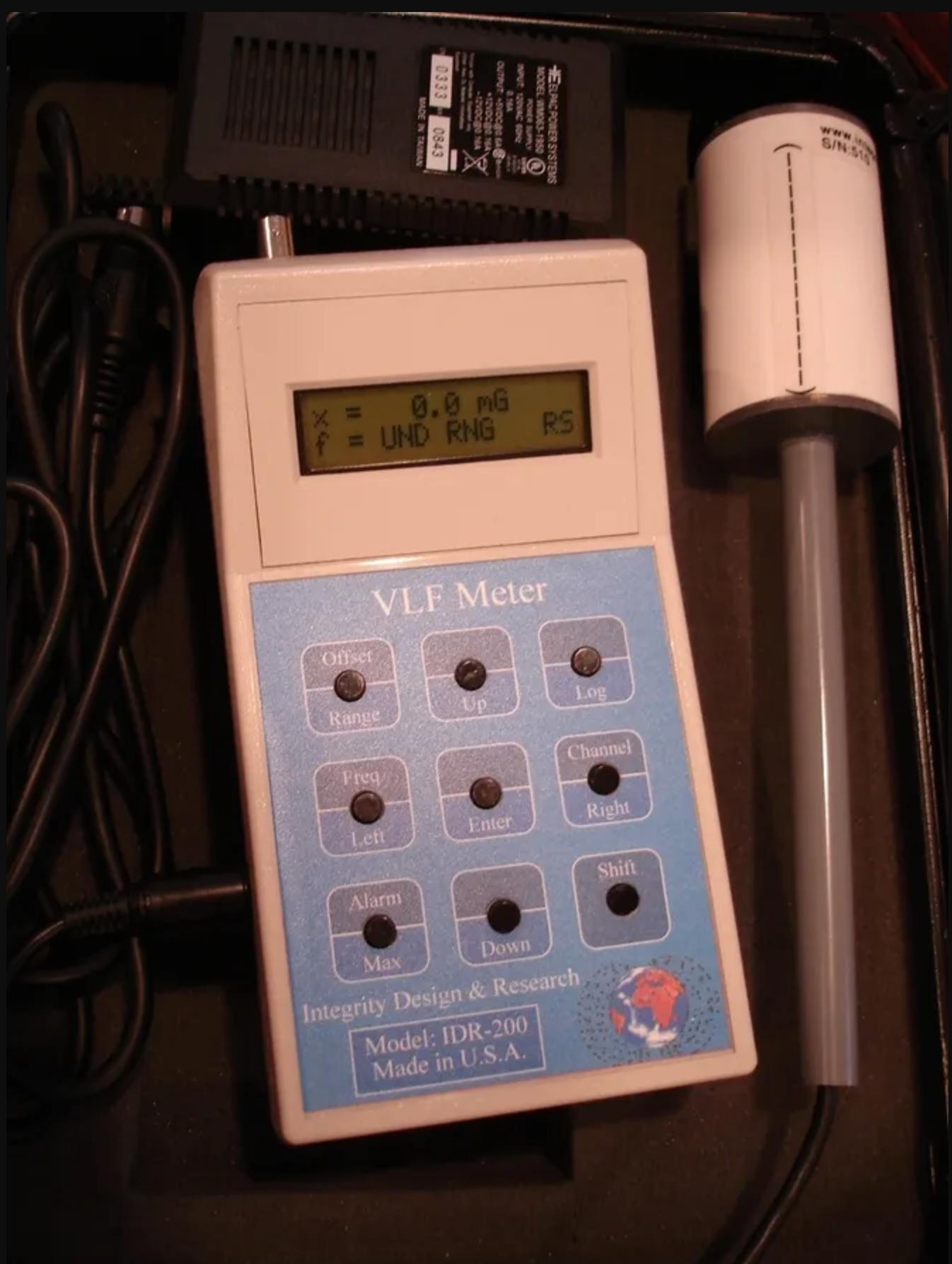 美国Integrity Design Research VLF 3轴高斯计IDR-200